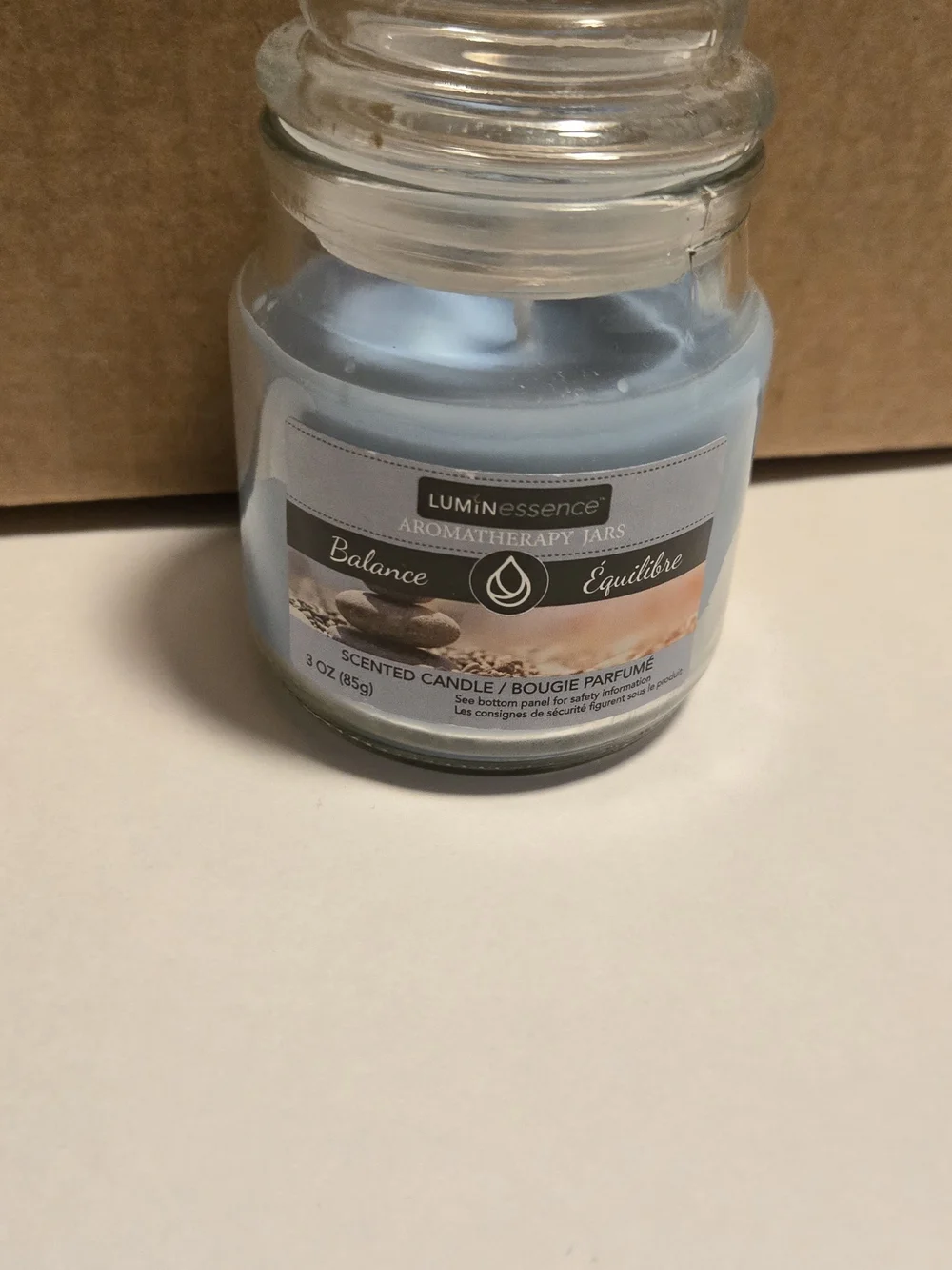 Luminess Balance Aromatherapy Jar Candle Fresh Linen, Lavender & Eucalyptus